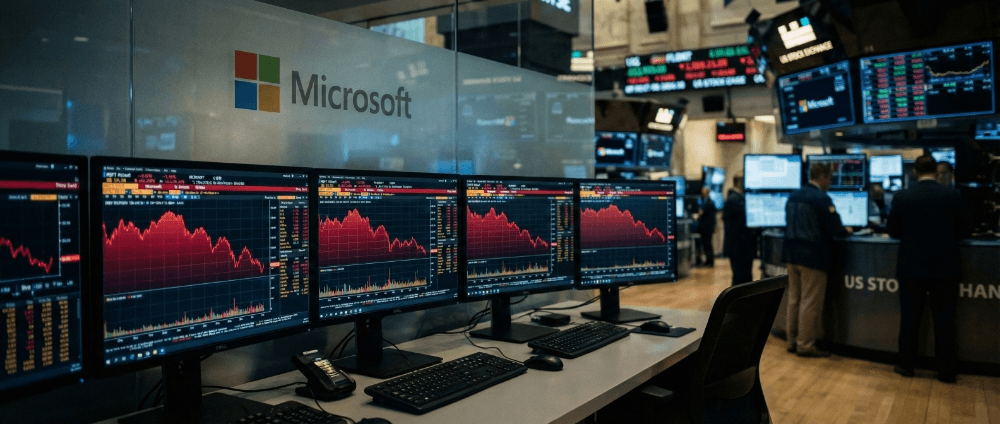 Microsoft Stock Drops After Earnings Beat - Why Wall Street Is Suddenly Nervous About MSFT
